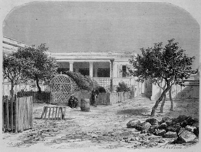 Goree Hospital (Senegal) - v „“Around the World““ od Unknown artist