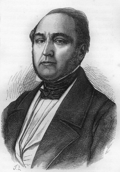 Lazare Hippolyte Carnot (1801-1888), francouzský politik. od Unknown artist