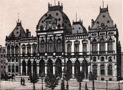 Le Havre, burza v „Svět ilustruje 168 pohledů““ Bez data (konec 19. století) od Unknown artist