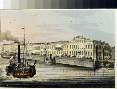 Nábřeží Angličanů v Petrohradě (Album Marie Taglioni od Unknown artist