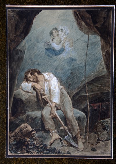 Le rêve de Volkonski (Sen Volkonského) - Serguei Grigorievitch Volkonski (1788-1865), generálmajor ruské císařské armády a Decembrist, byl odsouzen k 20 letům vězení a internován v roce 1832 v pevnosti Čita a pracoval v dolech od Unknown artist