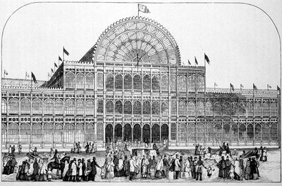 Londýnská mezinárodní výstava 1851 (Crystal Palace v Hyde Parku) od Unknown artist