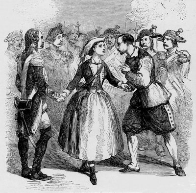 Mademoiselle Piccolomini v opeře „Dcera pluku“ od Gaetana Donizettiho v Majesty