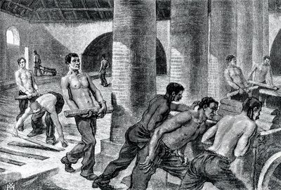 Výroba železa v továrně Couillet od Unknown artist