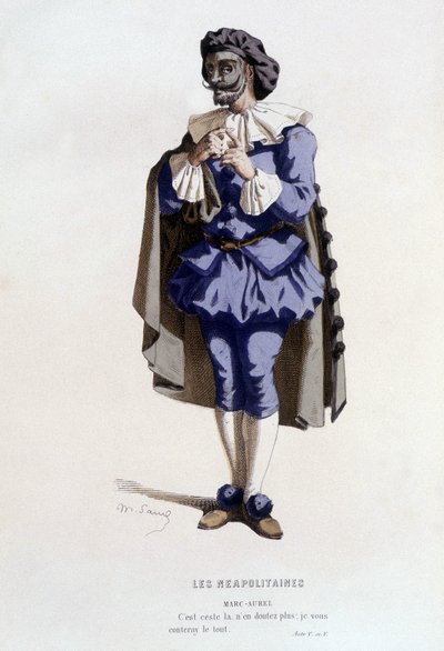 Marc-aurel v „“les Neapolitaines““ (od Françoise d