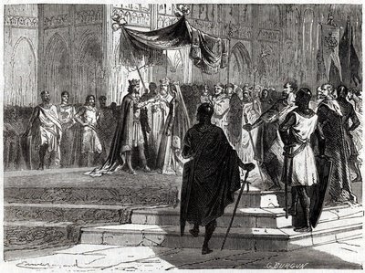 Sňatek Ludvíka mladšího (1120 - 1180) s Alienor d