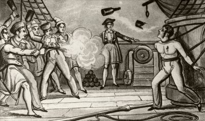 Masakr kapitána Skinnera od Unknown artist