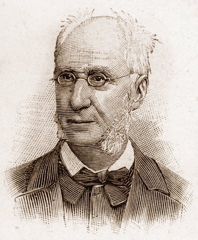 Členové Akademie Francaise v roce 1895: portrét Emila Olliviera (1825-1913), francouzského politika. od Unknown artist