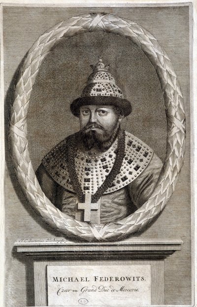 Michael Federowits, car nebo velkovévoda z Moskvy. od Unknown artist