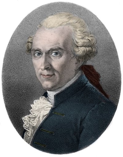 Michel-Jean Sedaine (1719-1797) francouzský dramatik a libretista - rytina - Jean Michel Sedaine dramatický autor anglický 1719-1797) od Unknown artist