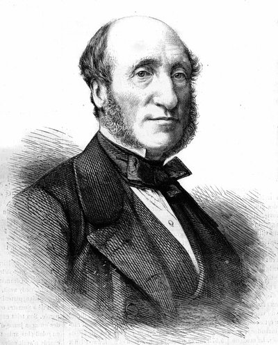 Michel Chevalier. Francouzský ekonom a politik (1806 až 1879). od Unknown artist