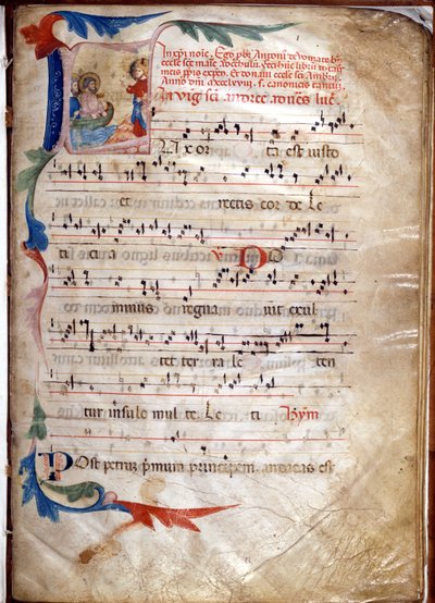 Misál Antonia de Vomate, Ambroziánská liturgie od Unknown artist