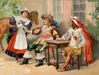 Mušketýři za Ludvíka XIII. od Unknown artist