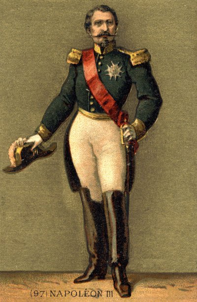 Napoleon III (1808-1873), francouzský císař. od Unknown artist