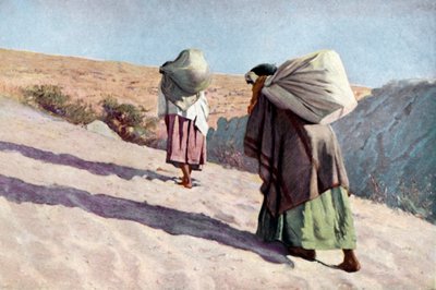 Indiánské ženy z kmene Hopi, Arizona od Unknown artist