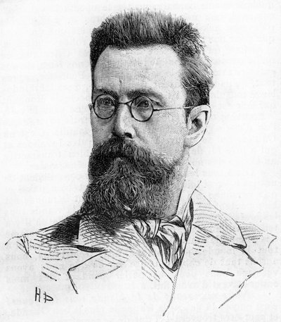 Nicholas (Nikolai) Rimsky Kroskov (Rimsky-Kroskov) (1844-1906), ruský skladatel. Angažmá od 189. od Unknown artist