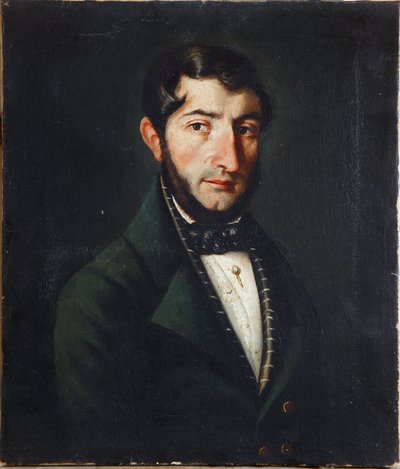 Nicolo Paganini, ve věku 32 let (malba). od Unknown artist