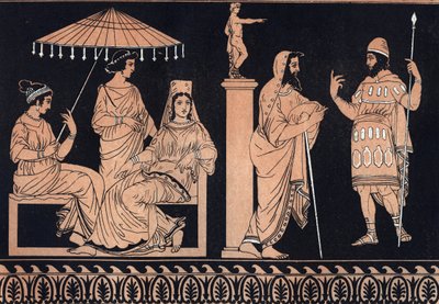 Odyssea od Homéra - Odyssea u dvora Alcinousa - Odyssea d