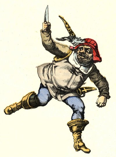 Ogre. Ilustrace pohádky „Le Pepetit Poucet““ od Charlese Perraulta od Unknown artist