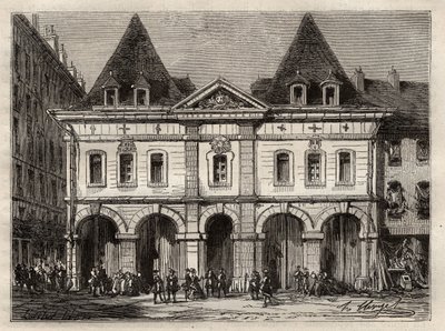 Stará solná půda v Paříži, rue Saint Germain-l