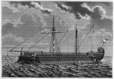 Přehled athénského Trieru. od Unknown artist