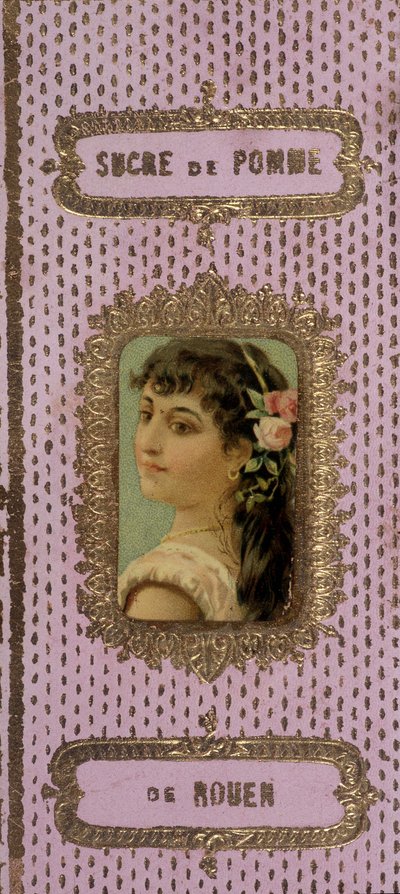 Balicí karton „“ Sugar de Pomme de Rouen“, n.d. 19. století od Unknown artist