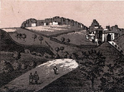 Palestina: pohled na město Betlém (Betlém). v „“ Svět ilustruje 168 pohledů““ Nedatováno (konec 19. století) od Unknown artist