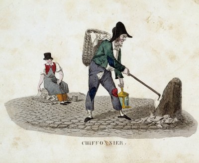 Sběrač papíru od Unknown artist