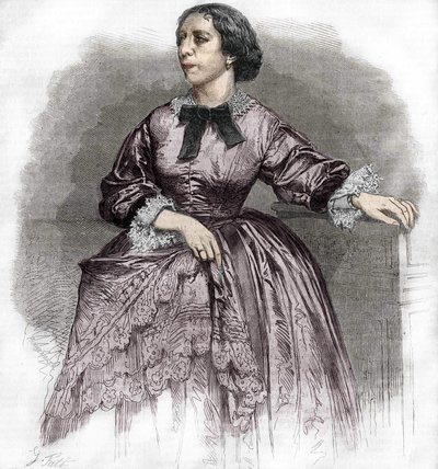 Pauline Viardot - Garcìa (1821-1910), francouzská zpěvačka. od Unknown artist