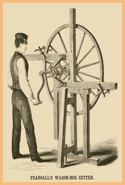 Pearsalls Wagon-Box Setter od Unknown Artist