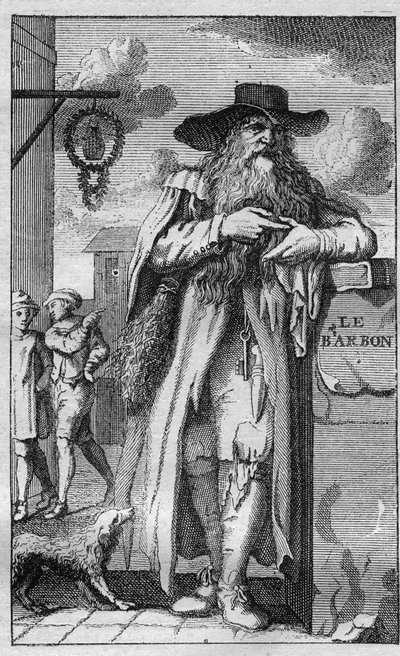 Pierre de Montmaur (1576 -1650) erudovaný, francouzský básník latinského výrazu - rytina od Unknown artist