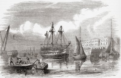 Plymouth, Anglie (rytina) od Unknown artist