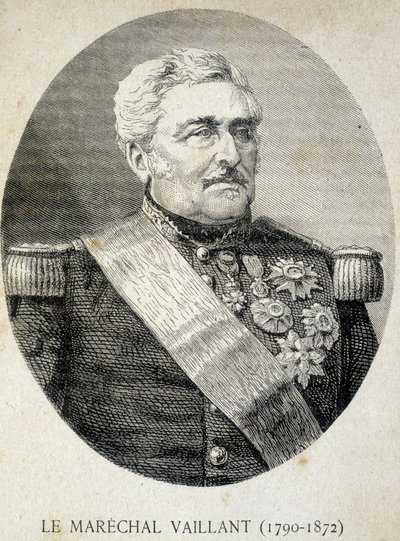 Portrét maršála Vaillanta (1790 - 1872) - v „“Les Contemporains“, n. d. koncem 19. století. od Unknown artist