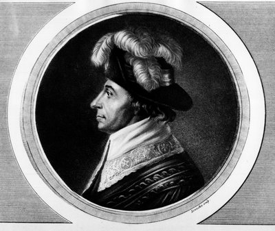 Portrét abbé Emmanuel Joseph Sieyes (1748-1836), francouzský politik. Rytina v „“ Kompletní sbírka historických obrazů francouzské revoluce, ve třech svazcích.“““ 1804. od Unknown artist