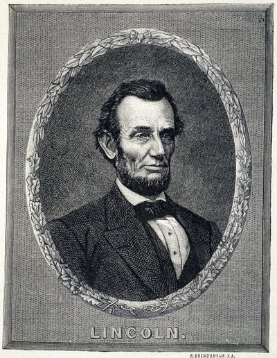 Portrét Abrahama Lincolna (1809¿1865), prezidenta Spojených států amerických od Unknown artist