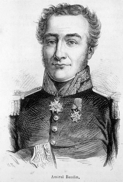 Portrét admirála Nicolase Baudina (1750-1803), francouzského námořníka a cestovatele. od Unknown artist