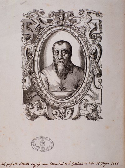 Portrét Adriana Willaerta (dřevořez) od Unknown artist