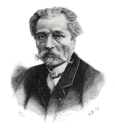 Portrét Aime Millet, francouzský sochař, rytec, medailon a malíř (1819 -1891) od Unknown artist