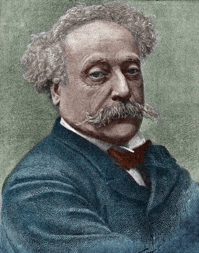 Portrét Alexandra Dumase Jr. (1824-1895), francouzského spisovatele. od Unknown artist