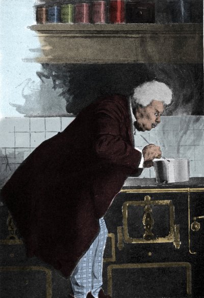 Portrét Alexandra Dumase pere (1802 - 1870) v pecích. od Unknown artist