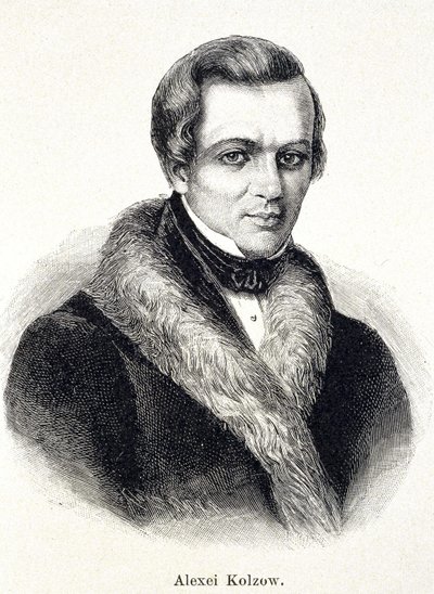 Portrét Alexeje Kolzowa od Unknown artist