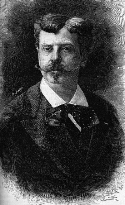 Portrét Alphonse de Neuville, francouzského malíře. (1835-1885) od Unknown artist