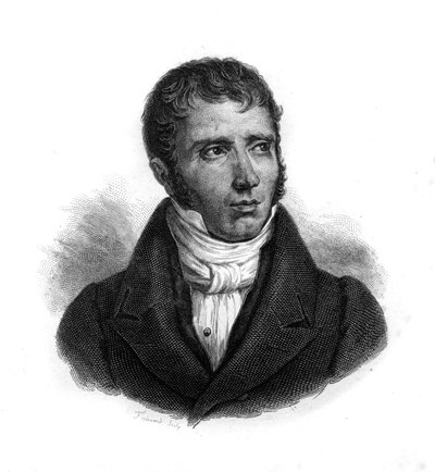Portrét Andre Marie Jean Jacques (Jean-Jacques) Dupin (1783-1865) (Dupin aine), francouzský soudce a politik, rytina z 19. od Unknown artist