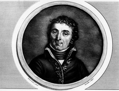 Portrét Andre Massena (1756-1817), generálmajor Armee Itálie. Rytina v „“ Kompletní sbírka historických obrazů francouzské revoluce, ve třech svazcích.“““ 1804. od Unknown artist