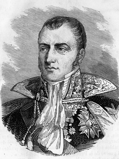 Portrét Anne Jean Marie René SAVARY, vévoda z Rovigo (1774-1833), francouzský generál a politik. od Unknown artist