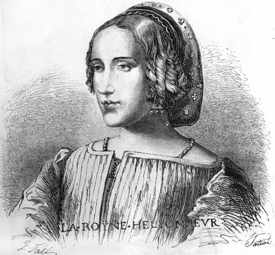 Portrét Anne de Boleyn (Anna nebo Ann Bolin a Anne Bullen od Unknown artist