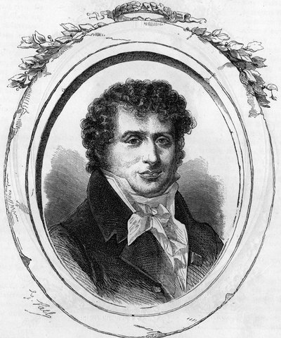Portrét Antoina Desaugierse (1772-1827), francouzského skladatele. od Unknown artist