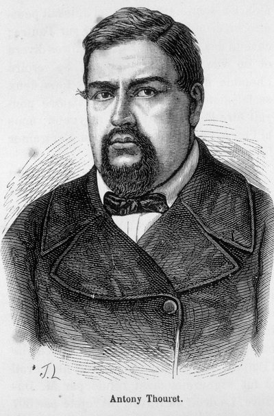 Portrét Antonyho Thoureta od Unknown artist