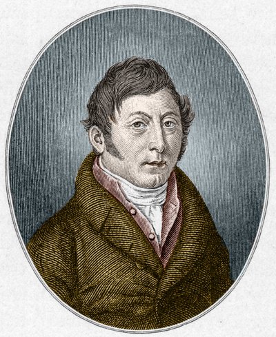 Portrét Augusta Klingemanna (1777-1831), německého dramatika. od Unknown artist