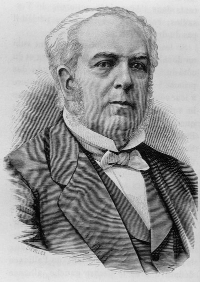 Portrét Auguste Casimir-Périer (1811 - 1876). Rytina konce 19. století v „Histoire de France““ od H. Martina. od Unknown artist